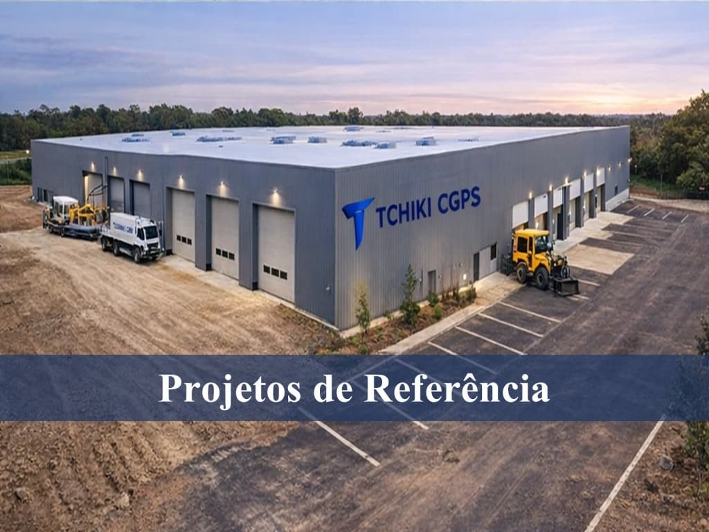 CONSTRUÇÃO DE NAVES INDUSTRIAIS - CHAVE NA MÃO